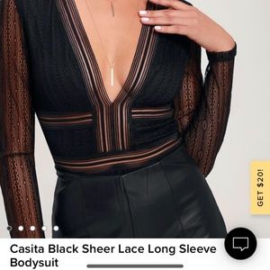 Lulus black body suit
